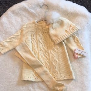 NWT Cupcakes and Cashmere kids Sweater Dress 3-6mt